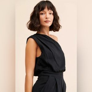 Free People • Avery Jumpsuit • Black • 6